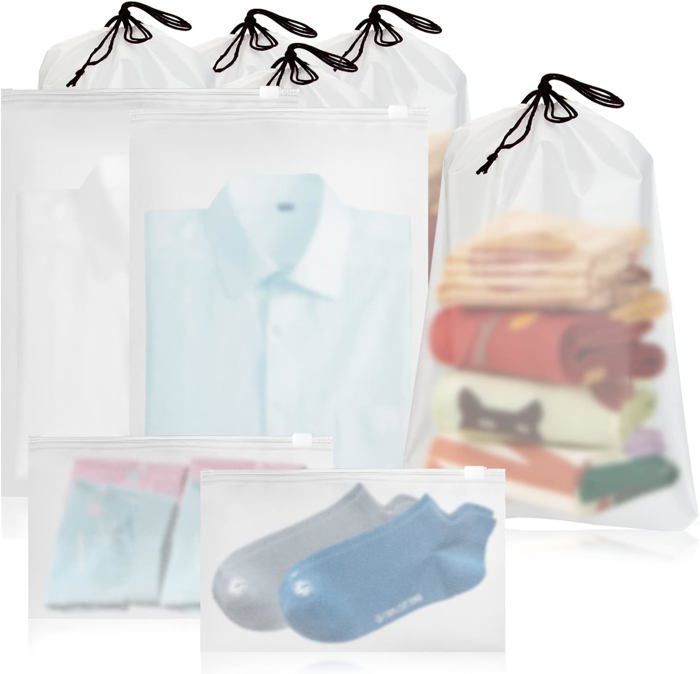 100 Pièces Un Sachet Hermétique Sacs Cadeaux Sacs Refermables Pour