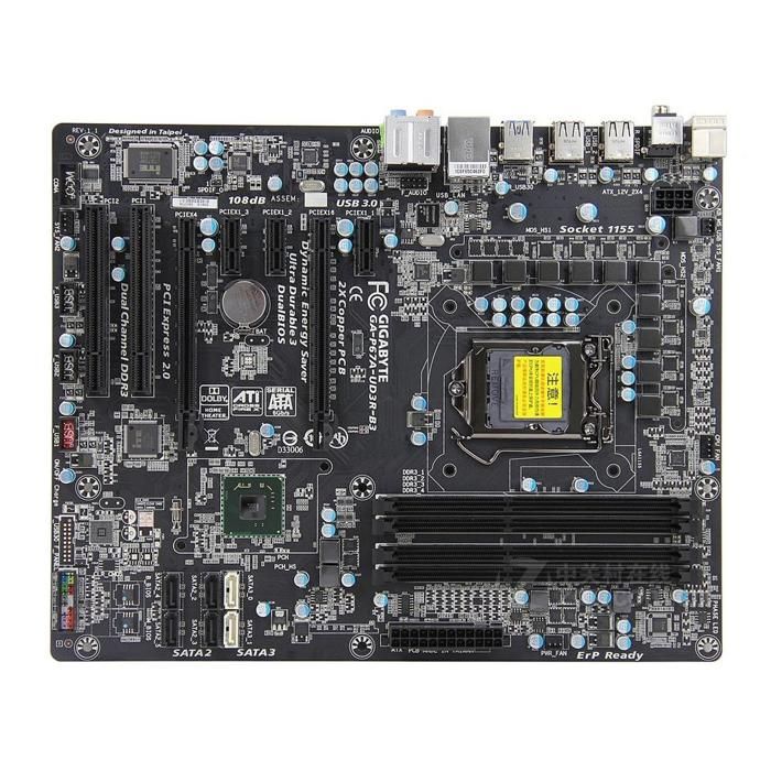 Carte mère GIGABYTE GA-P67A-UD3R-B3 Intel P67 Socket LGA1155 4xDDR3 SDRAM 32GB ATX Reconditionné - Gigabyte reconditionné disponible sur Cdiscount Seconde Vie