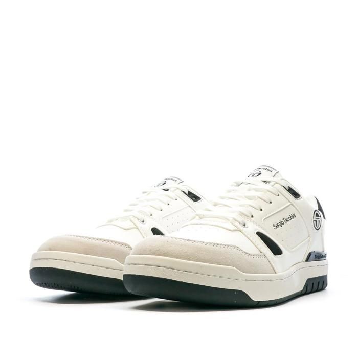 Sergio Tacchini Baskets Blanche/Noire Homme Sergio Tacchini Milano