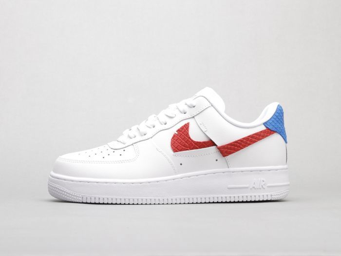Nike Air Force 1 o7 luxe White Red Blue Snake Hook Unisex noir Cdiscount Chaussures
