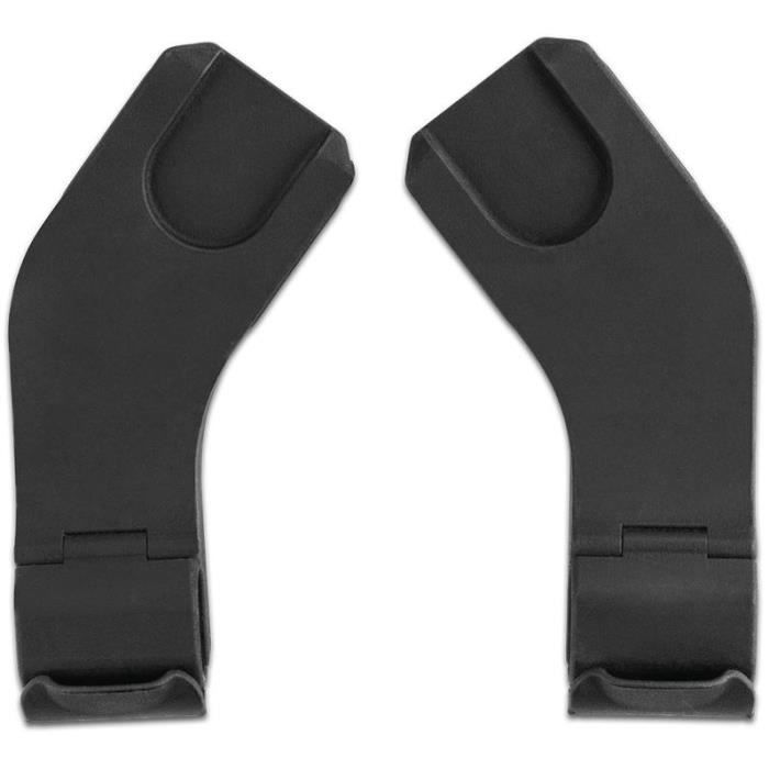 Adaptateur Siège Auto Universel Pour Poussette Joovy Qool | Noir | Compatible Exclusif Qool