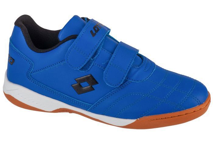 Chaussures de foot en salle pour un garçon - Bleu - Lotto Pacer T Chaussures de foot en salle pour un garçon - Bleu - Lotto Pacer T