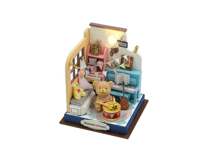 Recogwood Vitrine Acrylique 25x10x15 Cm à Assembler - Protection Poussière Pour Figurines Et Collection