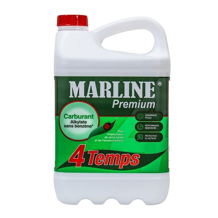 Essence Alkylate pour moteurs 4 Temps MARLINE Premium (5 litres) PREM4T858 - Marline