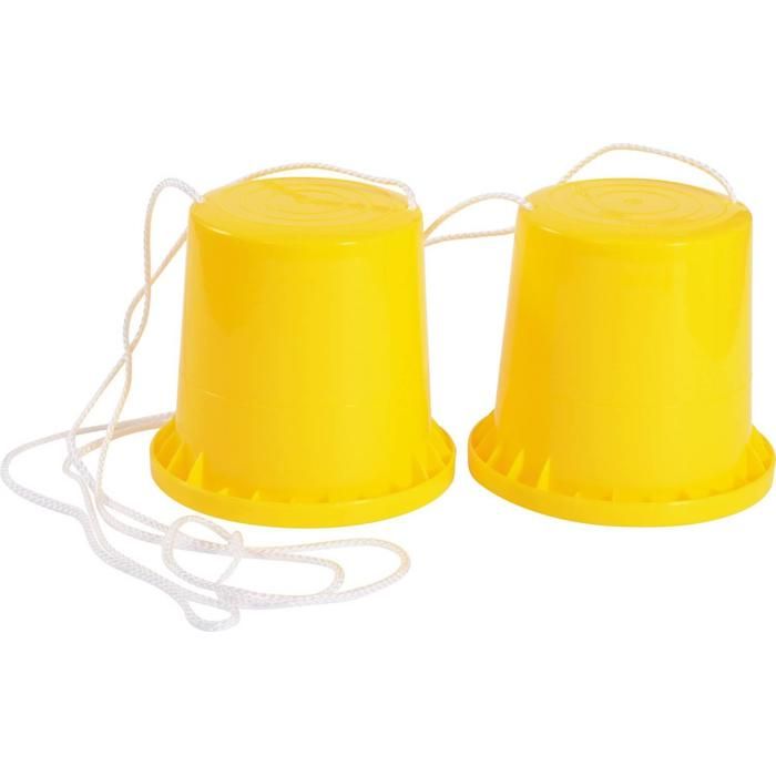 PAIRE D'ÉCHASSES CIRQUE RÉGLABLES - Vêtements, chaussures, ballons