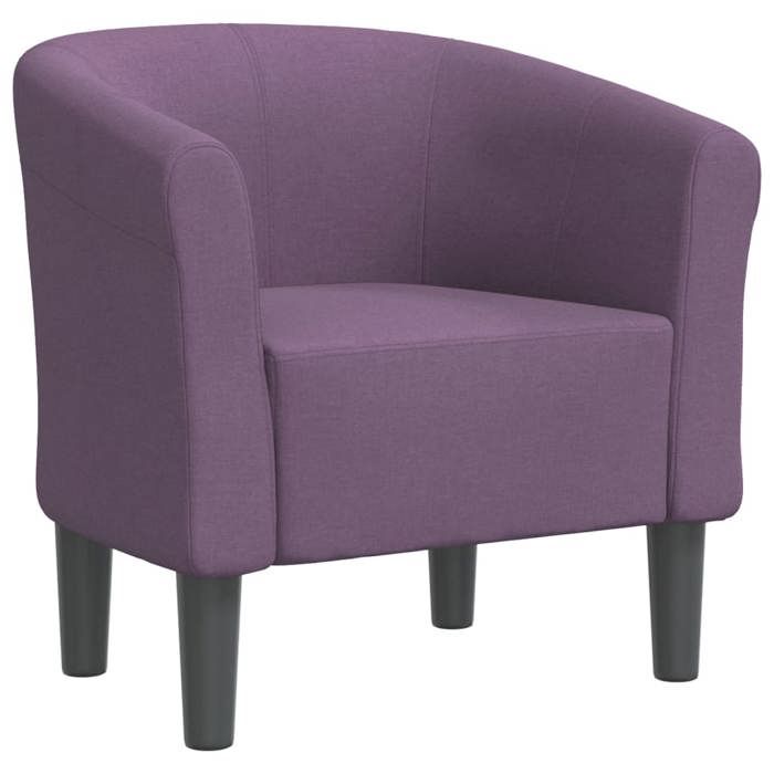NEUF 2026 CHIC Chaise cabriolet SWEETY Fauteuil simple max. charge 110 kg violet tissu 70x56x68 cm FF5356