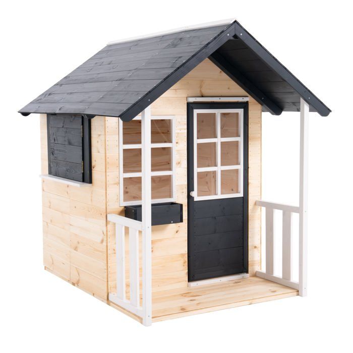 Maisonnette modulable JACINTHES en bois FSC® marron
