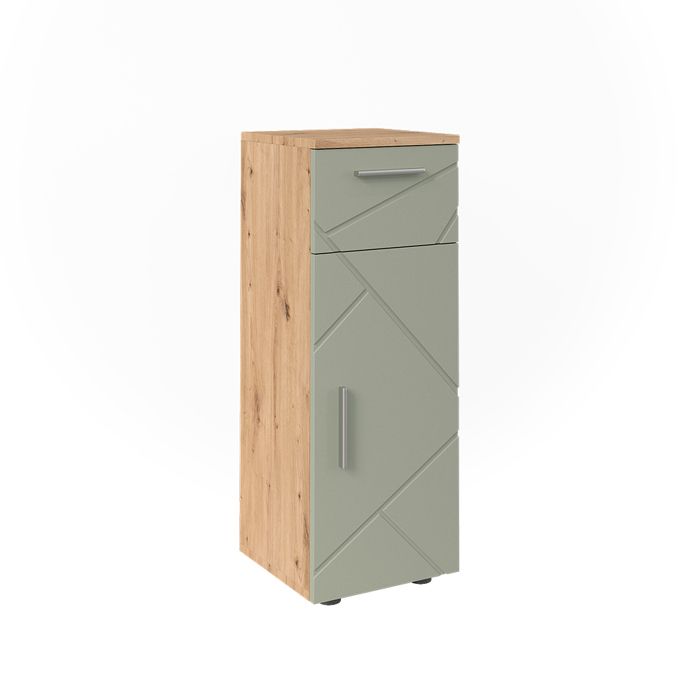 Meuble salle de bain Irma 30x81cm Vert sauge Vicco 59037 Meuble salle de bain Irma 30x81cm Vert sauge Vicco 59037