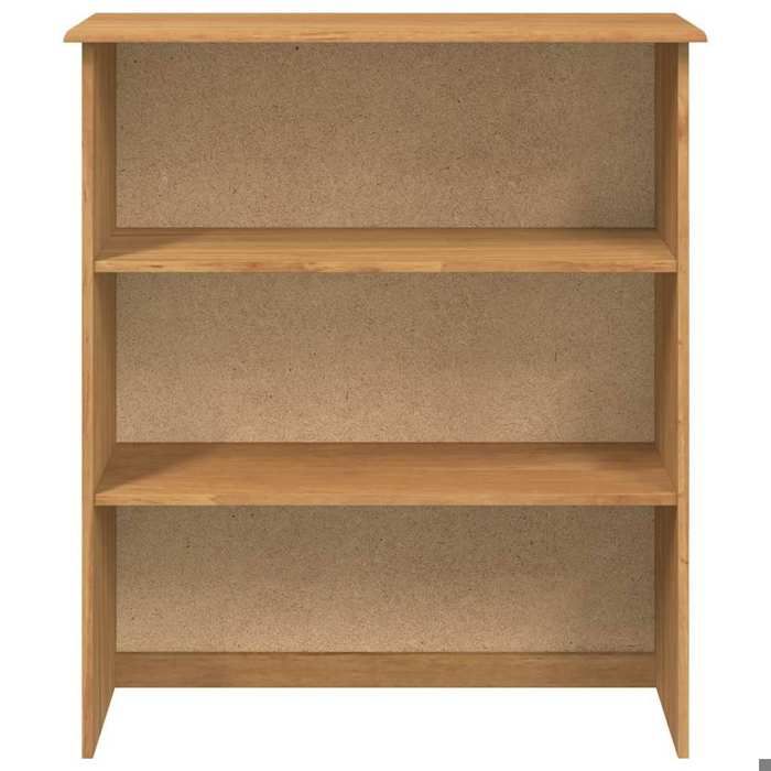 Marron Commode Salon CHIC Hutch ASKIM 91x30x104 cm Bois de pin massif N17332
