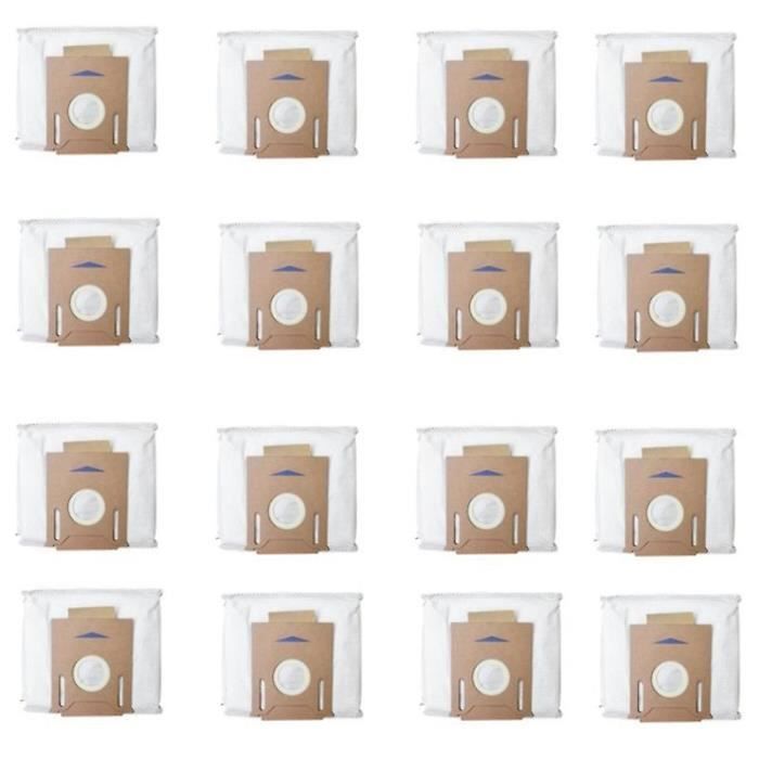 Chiffons De Rechange Pour Robot Aspirateur Ecovacs Deebot T8 / T8 AIVI / T8 MAX - Lot De 20 - Lavables Et Réutilisables