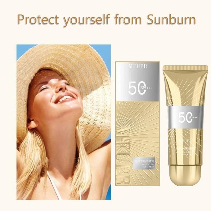 Crème solaire éclaircissante Water Sensation SPF50+ Lait isolant