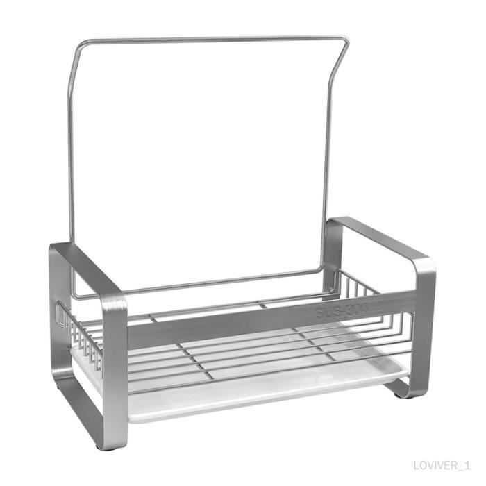 2 Pièces Évier De Cuisine Étagère Savon Éponge Drain Rack Support Panier Suspendu Rangement Organisateur De Cuisine Accessoires Évier Caddy Pour Cuisine Salle De Bain, ( | FR