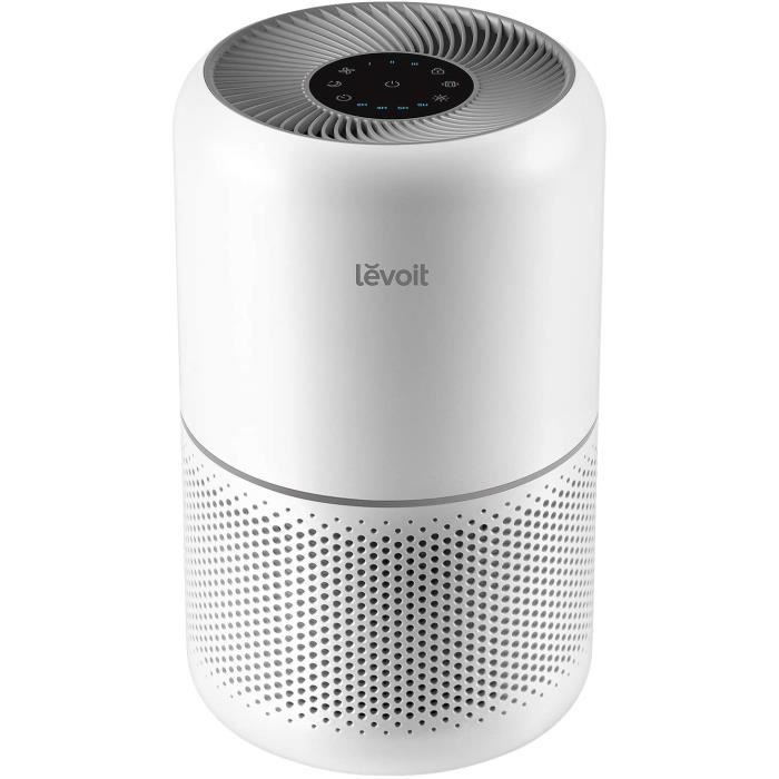 Levoit Purificateur dAir avec H13 HEPA Veritable3 VitessesCADR 187m³/h 2/4/6/8H Minuteriepour Maison Jusquà 40m²Core 300