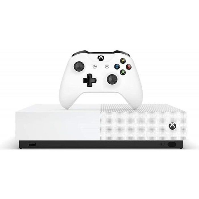 Console Xbox One S 1 To édition entièrement numérique (jeu sans disque)