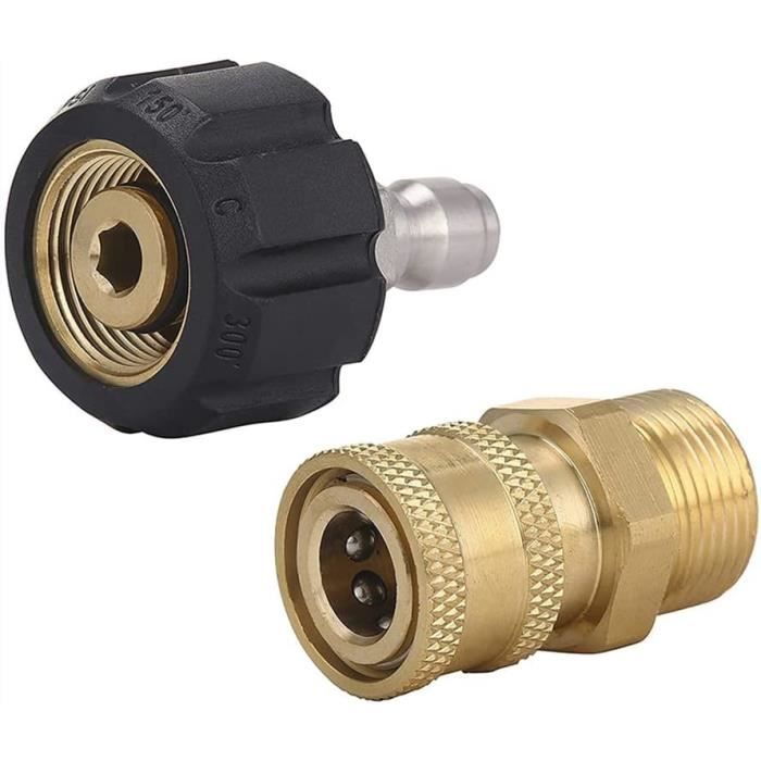 Lot de 5x Adaptateurs secteur IEC C14 mâle / connecteur type CEE7/5