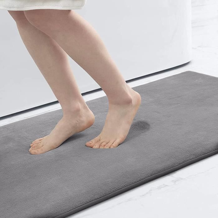 Smiry Tapis De Bain En Mousse À Mémoire De Forme, 60 X 90 Cm