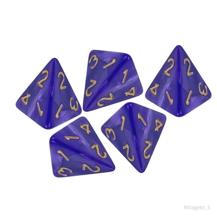 Lot De 10 Dés à 12 Faces D12 – Polyédriques Pour Jeux De Rôle D&D Et Jeux De Table