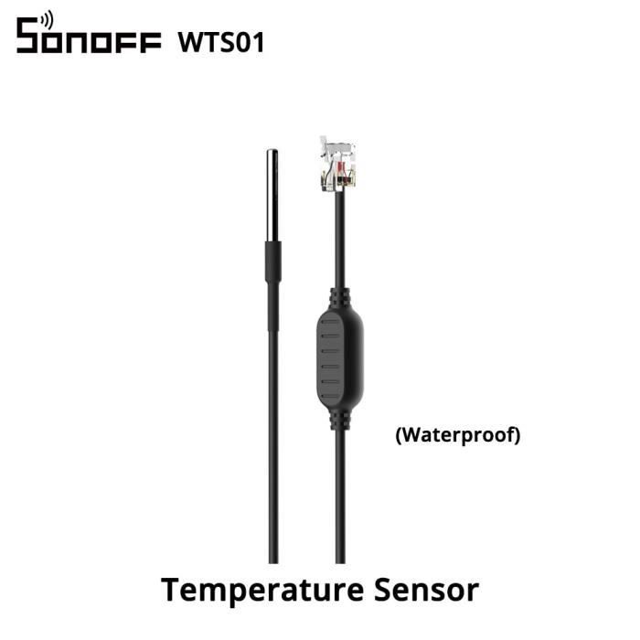 Capteur D'Humidité Sol SONOFF MS01 - Intelligent Et Étanche IP55 - Compatible Alexa