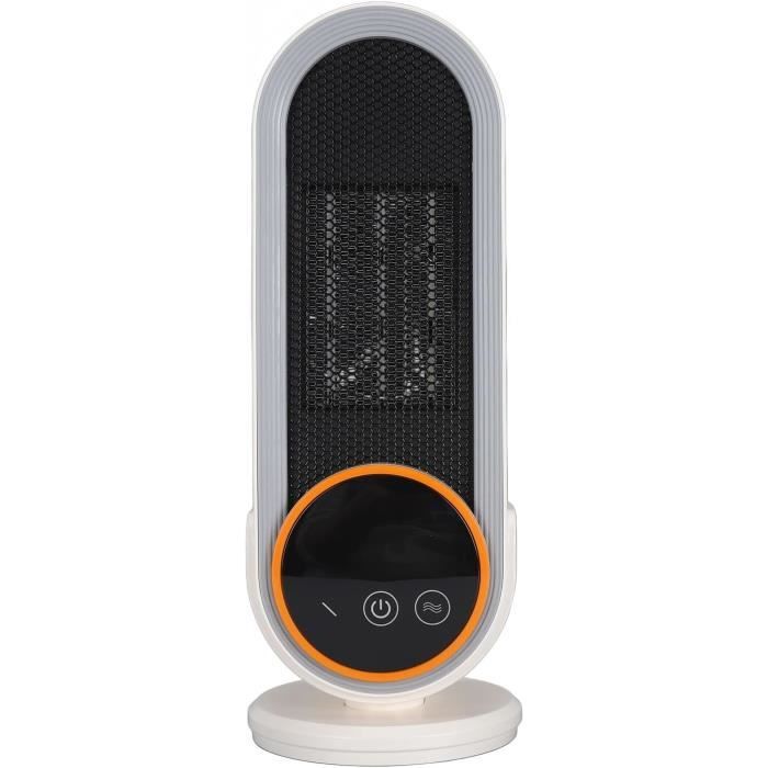 Chauffage D'appoint Portable Asixxsix - Température Réglable 30°C à 80°C, Silencieux, Avec 2 Ports USB Et Inclinaison 90° - Bureau Et Chambre