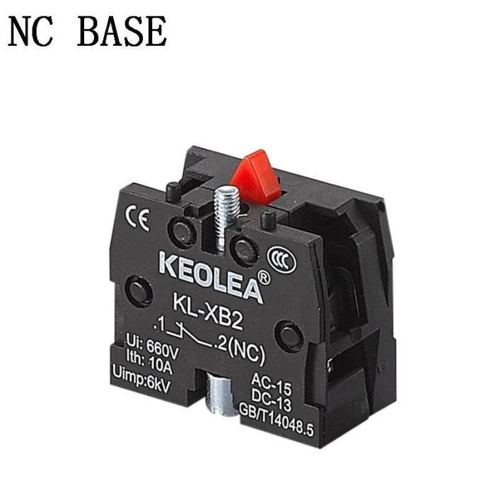 Interrupteur à Bouton Poussoir Réinitialisation Automatique D'arrêt D