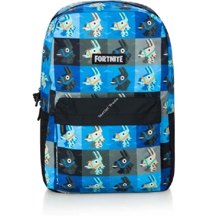 Grand Sac A Dos Fortnite Bleu 42cm Bleu Achat Vente Sac A Dos