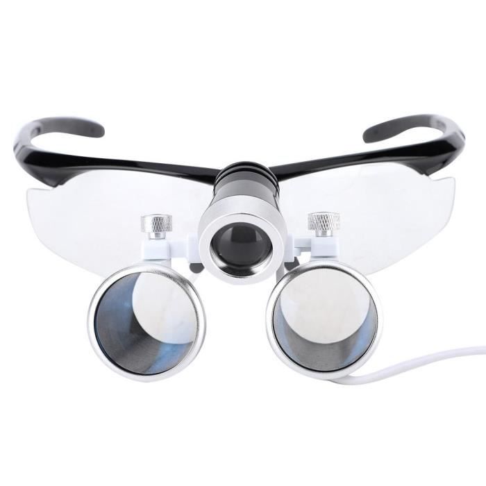 3.5X Loupes dentaires Loupe chirurgicale pour équipement loupe avec