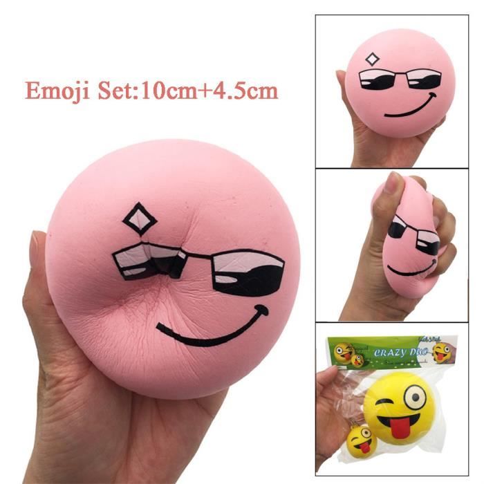 Balle Anti-Stress Squishy à Montée Lente – TPR 6 Cm – Effet Sonore Satisfaisant – Jouet De Fidget Pour Adultes – Soulage Tension Au Bureau – Cadeau Relaxation