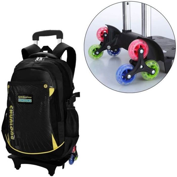 2in1 Cartable A Roulette Sac A Dos Garcon Sac A Dos College