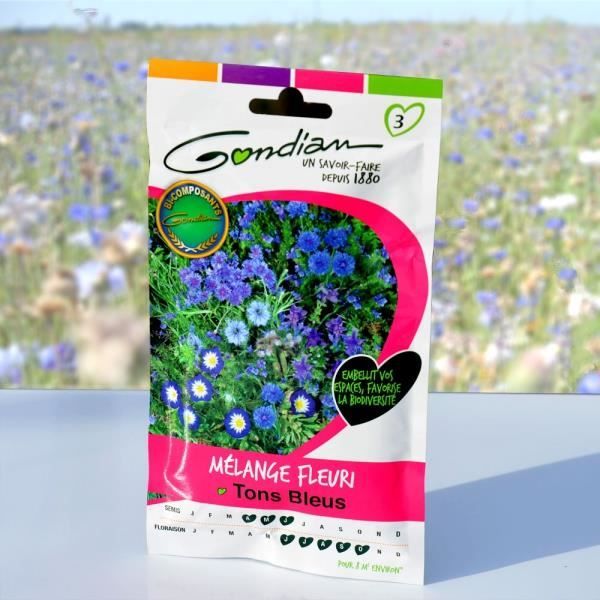 Jachere Fleurie Melange De Fleurs Bleues Achat Vente Graine