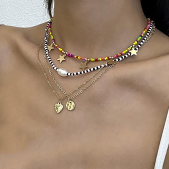 Bijoux Colliers Colliers de perles collier de perles vintage 