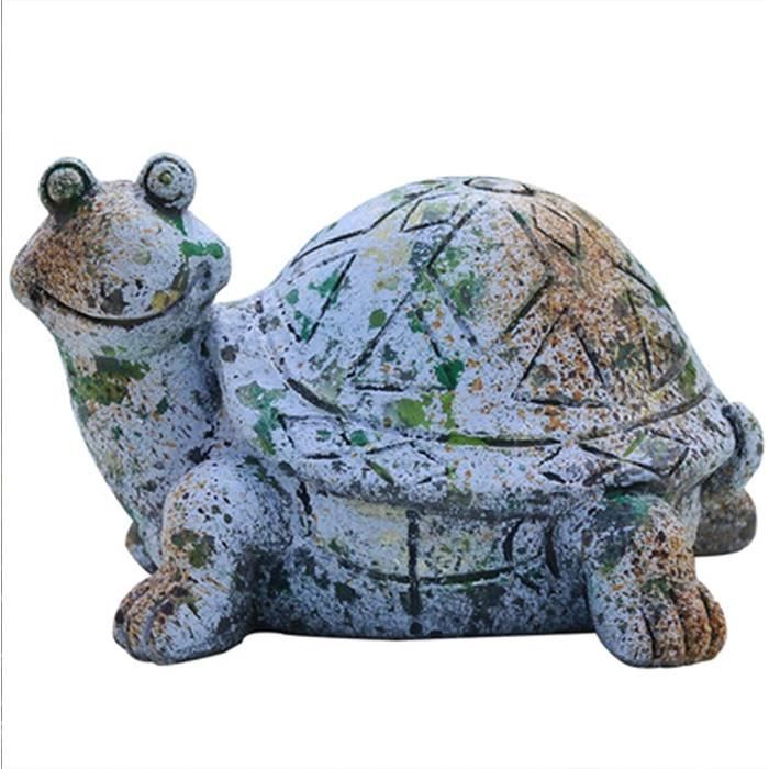 Statue Tortue Jardin Exterieur Figurine, Sculptures Et Statues De ...