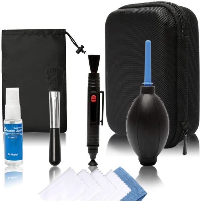 Kit Nettoyage Professionnel Appareil Photo – 14 Outils, Souffleur, Chiffons, Stylo Nettoyant Objectif Et écran - 3