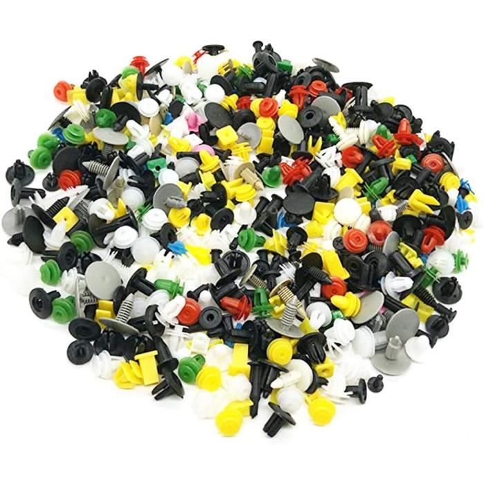 35 pcs clip de Fixation de Voiture,Attaches Rivets Clips,Clips Voiture Universel Auto,Rivets en 35 pcs clip de Fixation de Voiture,Attaches Rivets Clips,Clips Voiture Universel Auto,Rivets en