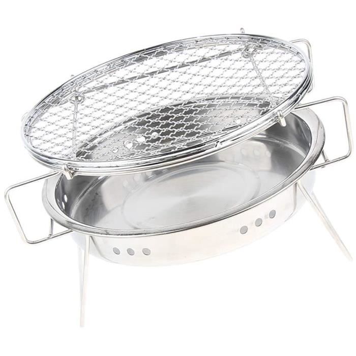 Acier inoxydable Plateau de Barbecue rond à trous multi-usages, plaque Acier inoxydable Plateau de Barbecue rond à trous multi-usages, plaque