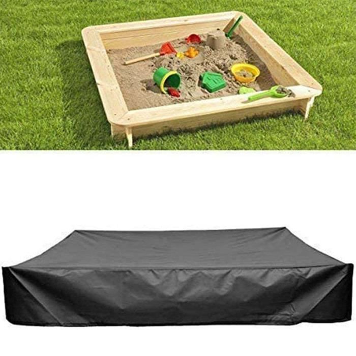 Outsunny Bac à sable pour enfants avec couvercle, bac à sable en bois pour l'extérieur, rouge Outsunny Bac à sable pour enfants avec couvercle, bac à sable en bois pour l'extérieur, rouge