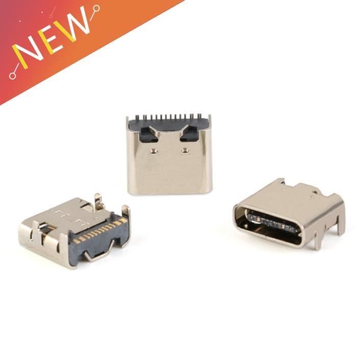 USB Micro B femelle a Souder SMD SMT Connecteur Assemblage Prise