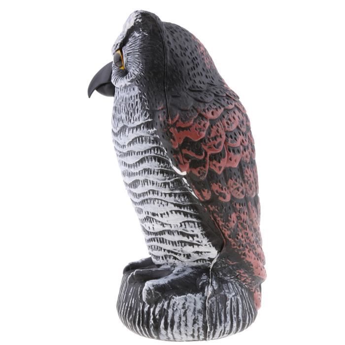 Lot De 4 Effaroucheurs D’oiseaux En Forme De Chouette – Réfléchissants, Avec Cloches – Pour éloigner Pigeons, Oiseaux Du Jardin