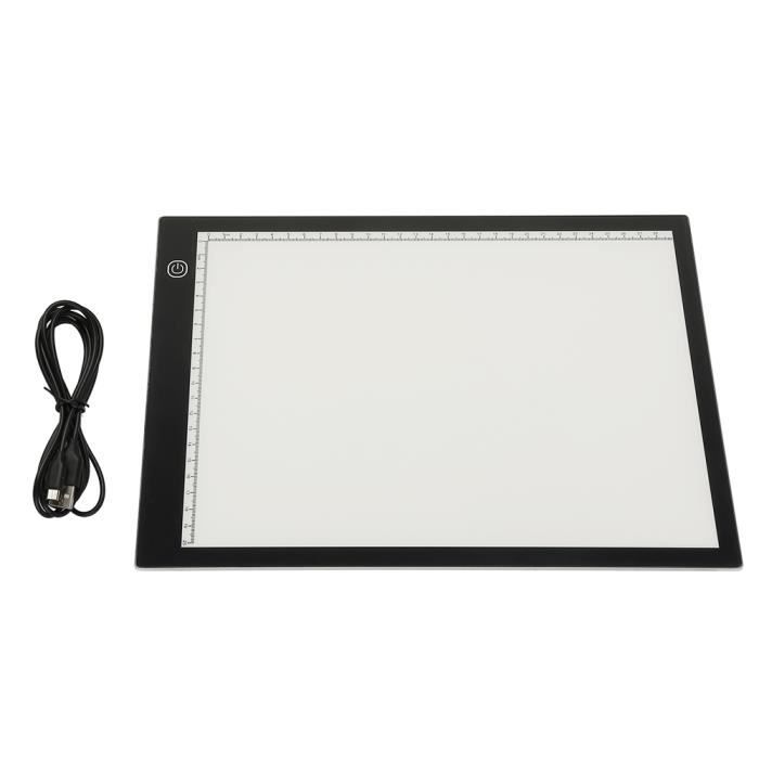 Table lumineuse LED A4 - Tableau à dessin LED fin - Pour peinture ...