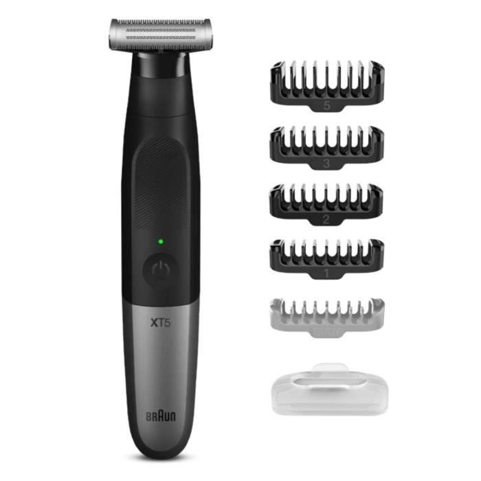 BRAUN Rasoir tondeuse barbe et corps XT5 Face & Body SERIEX XT500 - vue 2