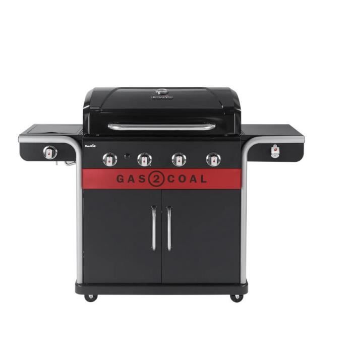 CHAR BROIL Barbecue Hybride Charbon et Gaz GAS2COAL 440 Barbecue