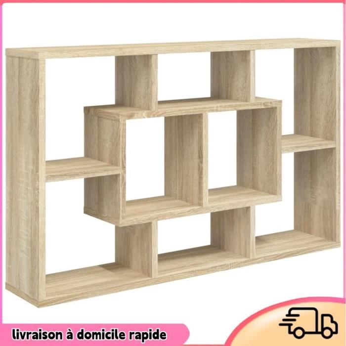 Cocosity Étagère murale Chêne Sonoma 85x16x52 5 cm Bois dingénierie - 7894202876319