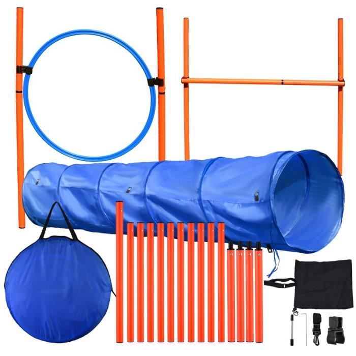 Professional Dog Agility Equipment Kit,Pet Obstacle Course Training Equipment Set For Large And
