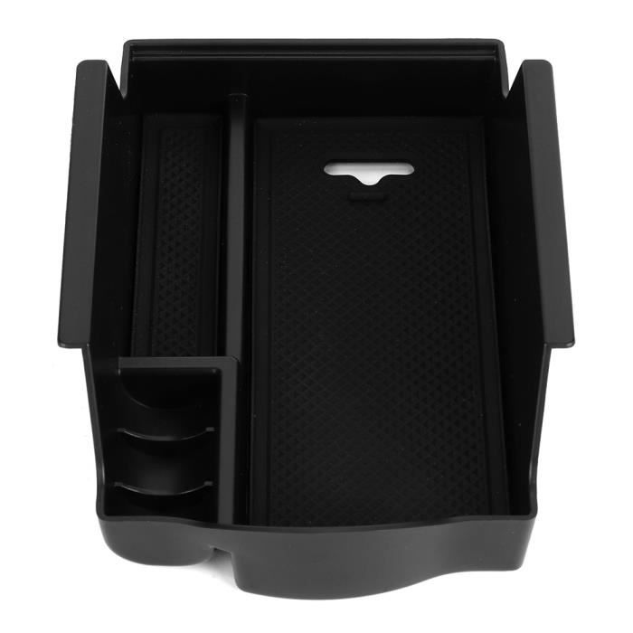 Plateau De Rangement Pour Accoudoir Central Lexus CT200 2011-2017 - Avec Prise USB, Antidérapant - Noir
