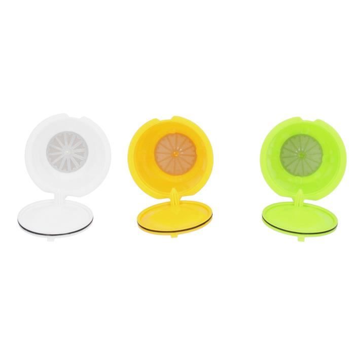 100 Joints/couvercles Autocollants Pour Capsules Café Vertuo Réutilisables - 62 Mm, Argentés, Alimentaires - 3