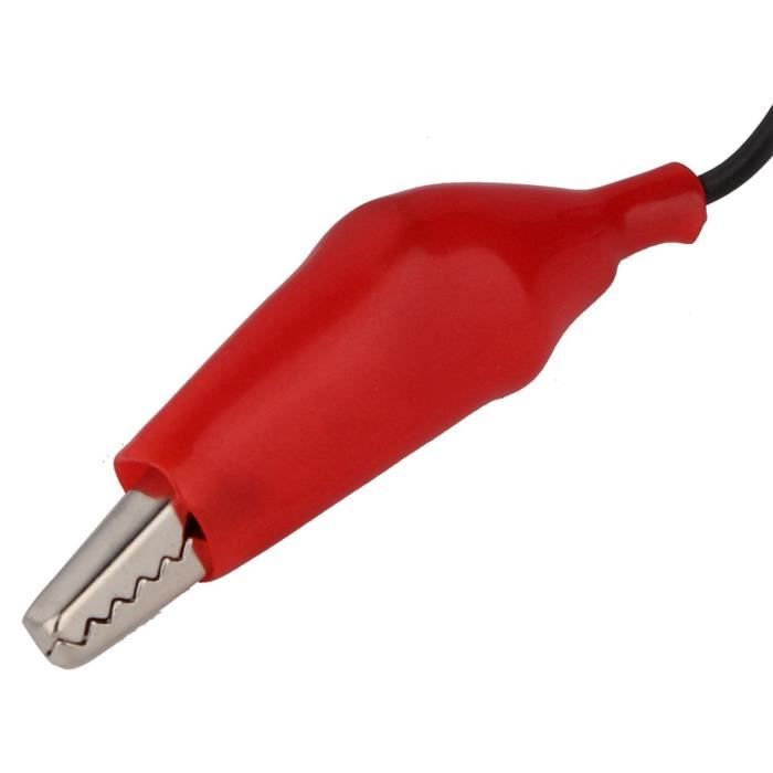 Testeur De Tension Xastro Automobile - DC 6V/12V/24V - écran LCD - Fil Ressort 260cm