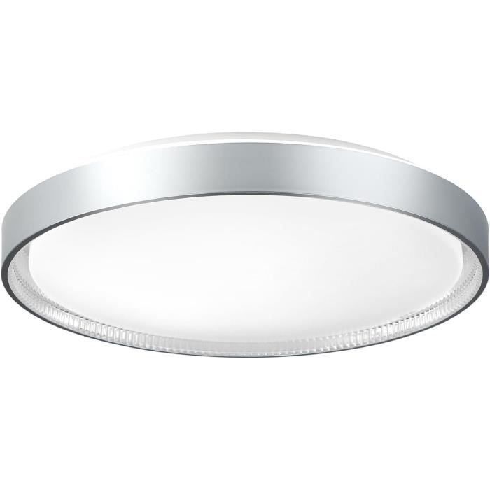35W Cristal Rond Encastré Plafonniers, Led Dimmable Moderne Près Du