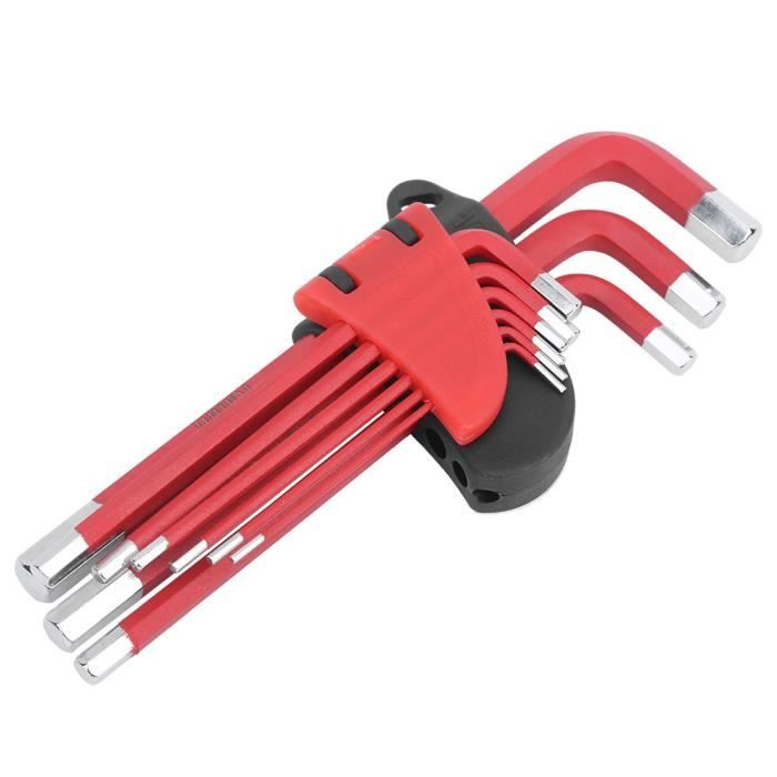 Kaiyzo Kit Clés à Rayons Pour Vélo – 2 Clés 8 Crans + Clé Unique + Clé Allen – Acier Zinc/alliage, Antidérapant – Entretien Facile