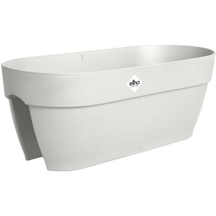 Elho Pot de fleurs - Vibia Campana Flower Bridge 60 - Blanc - L 26 x B 59 x H 22 cm - Balcon/Extérieur - 100% recyclé - vue 1