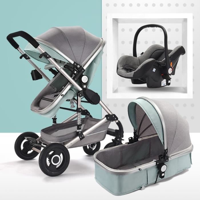 Bleu Multifonctionnel 3 En 1 Bebe Poussette Haute Paysage Poussette Pliante Chariot Or Bebe Poussette Nouveau Ne Poussette Achat Vente Nacelle Bleu Multifonctionnel 3 En Cdiscount