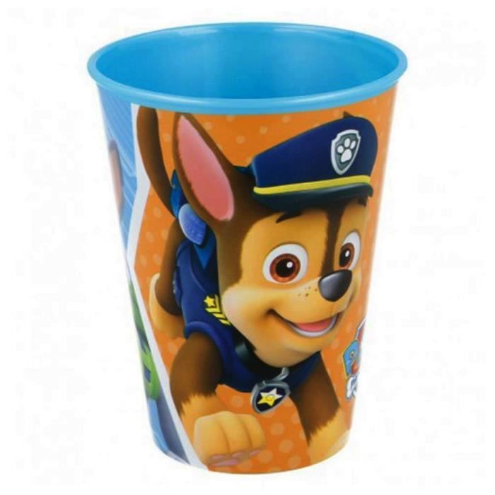 Gobelet Antidérapant Pat' Patrouille 260ml - Plastique Sans BPA Enfants